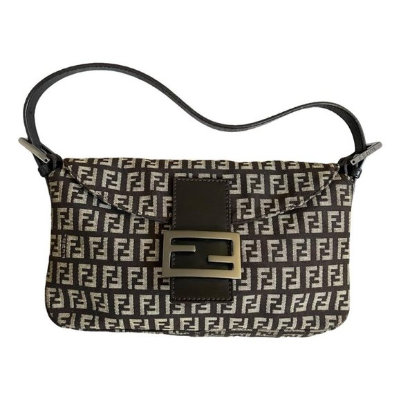 Fendi Handbags - Fendi Zucchino Baguette